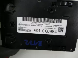 A1728100011 Блок навигации Mercedes SLK r172 Арт e7056015, вид 3
