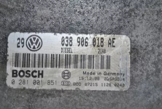 038906018AE Блок управления двигателем Volkswagen Golf 4 Арт e7090137, вид 2