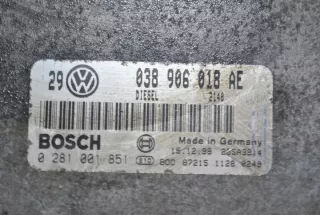 038906018AE Блок управления двигателем Volkswagen Golf 4 Арт e7090137, вид 3