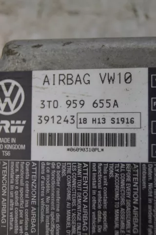 3T0959655A Блок AirBag Skoda Superb 2 Арт e7110527, вид 3