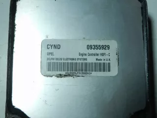 09355929 Блок управления двигателем Opel Astra G Арт e7167561, вид 4