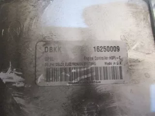 16250009 Блок управления двигателем Opel Zafira A Арт e7167827, вид 2