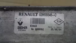 8200115540C Интеркулер Renault Scenic 2 Арт e7175736, вид 4