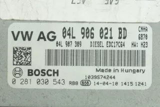 04L906021BD 0281030543 Блок управления двигателем Audi A6 C7 (S6,RS6) Арт e7249933, вид 2