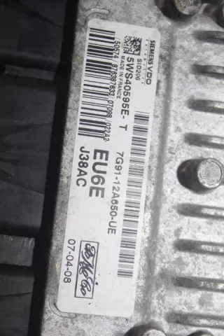 5WS40595E Блок управления двигателем Ford Mondeo 4 Арт e7250355, вид 4