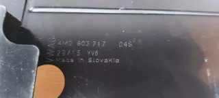 4M0803099 Передняя панель крепления облицовки (телевизор) Audi Q7 4M Арт e7274662, вид 4