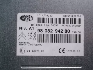 9808294280 Блок навигации Peugeot 308 2 Арт e7294524, вид 4