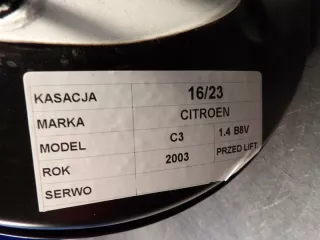 9647269580 320670937 Вакуумный усилитель тормозов Citroen C3 1 Арт e7300789, вид 4