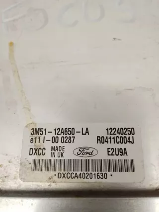 3M5112A650LA 3M51-12A650-LA 1S7T-15K600-FD 12240250 Блок управления двигателем Ford Focus 1 Арт e7318926, вид 3