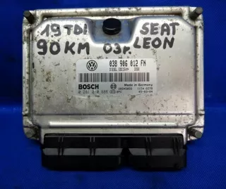038906012FN 0281010686 Блок управления двигателем Seat Leon 1 Арт e7340392, вид 1
