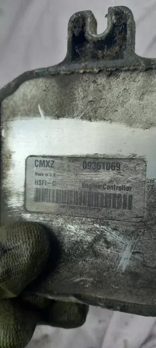 09361069 Блок управления двигателем Opel Astra G Арт e7356622, вид 3