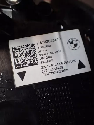 8742045410 Фонарь задний правый BMW 3 G20/G21 Арт e7368086, вид 4