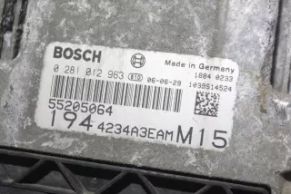 0281012963 Блок управления двигателем Fiat Croma 2 Арт e7391960, вид 4