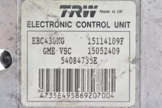 15114109F 15052409 12773673 54084735E Блок ABS Opel Vectra C  Арт e7394455, вид 2
