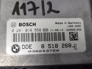 DDE8518268 0281018558 Блок управления двигателем BMW 3 E90/E91/E92/E93 Арт e7429244, вид 2
