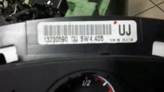 13230590 Щиток приборов (приборная панель) Opel Astra H Арт e7440076, вид 2