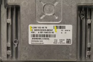 A2661534879 A0014460340 Блок управления двигателем Mercedes A W169 Арт e7487093, вид 2