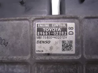 89661-02D82 Блок управления двигателем Toyota Auris 1 Арт e7495576, вид 3