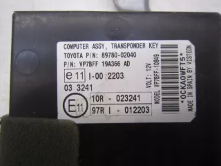 89661-02D82 Блок управления двигателем Toyota Auris 1 Арт e7495576, вид 4