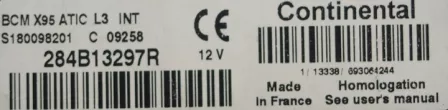 284B13297R Блок предохранителей Renault Megane 3 Арт e7515570, вид 4