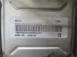 12202143EB 12202143 Блок управления двигателем Opel Astra G Арт e7547772, вид 2