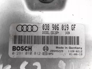 0281010812 038906019GF Блок управления двигателем Audi A6 C5 (S6,RS6) Арт e7578920, вид 3