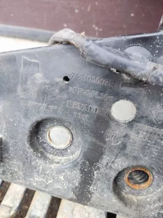 752100007R Передняя панель крепления облицовки (телевизор) Renault Scenic 3 Арт e7619973, вид 2