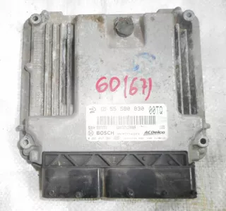 55580830 0281017960 Блок управления двигателем Opel Corsa D Арт e7627745, вид 1