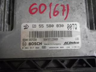 55580830 0281017960 Блок управления двигателем Opel Corsa D Арт e7627745, вид 2