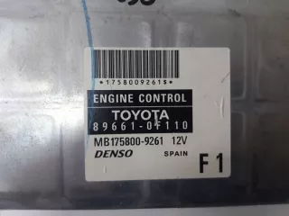 89661-0F110 Блок управления двигателем Toyota Corolla VERSO 2 Арт e7627957, вид 2