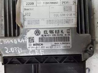 03l906018HL Блок управления двигателем Seat Alhambra 2 Арт e7662587, вид 2