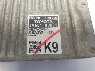 89661-0DK91 MB276200-0230 Блок управления двигателем Toyota Yaris 3 Арт e7663066, вид 2