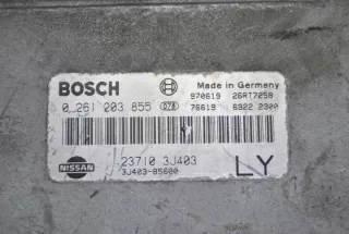 0261203855 Блок управления двигателем Nissan Primera 12 Арт e7678699, вид 2