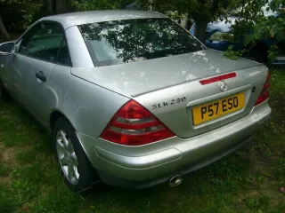  Бампер задний Mercedes SLK r170 Арт e7683115, вид 1