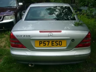 Бампер задний Mercedes SLK r170 Арт e7683115, вид 2