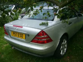  Бампер задний Mercedes SLK r170 Арт e7683115, вид 3