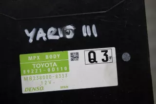 89221-0D110 Блок комфорта Toyota Yaris 3 Арт e7697358, вид 2