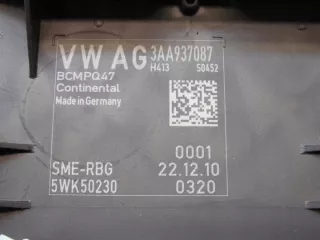 3AA937087N 3AA937087 Блок комфорта Volkswagen Passat B7 Арт e7710500, вид 4