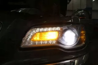  Фара левая Lancia Thema Арт e7792064, вид 3