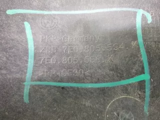 7e0805594k Передняя панель крепления облицовки (телевизор) Volkswagen Transporter T5 Арт e7806855, вид 6
