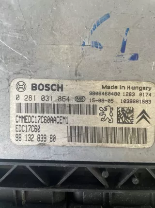 0281031864 9813283980 Блок управления двигателем Peugeot 308 2 Арт e7812186, вид 3