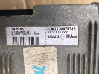 7700111772 Блок управления двигателем Renault Scenic 1 Арт e7812476, вид 2