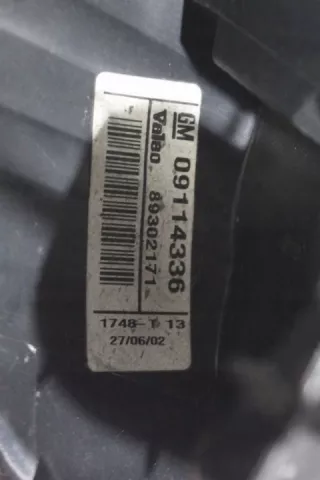 09114336 Фонарь задний левый Opel Corsa C Арт e7831784, вид 4