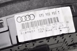 8P0920950T Щиток приборов (приборная панель) Audi A3 8P Арт e7841059, вид 7