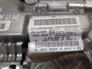 A2038602505 Подушка безопасности Mercedes C W203 Арт e7882155, вид 2