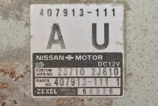 407913-111 23710-2J610 Блок управления двигателем Nissan Primera 11 Арт e7901416, вид 2