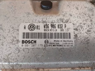 036906032D 0261207179 26SA7368 Блок управления двигателем Volkswagen Golf 4 Арт e7903061, вид 2