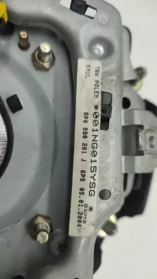 8P0880201J T34TRFET423TRWRFE Подушка безопасности Audi A4 B6 Арт e7916685, вид 3