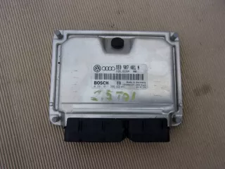 8E0907401N 0281011386 Блок управления двигателем Audi A6 C5 (S6,RS6) Арт e7933732, вид 1