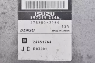 897319-2746 275800-2184 24451764 Блок управления двигателем Opel Vectra C  Арт e7935655, вид 2